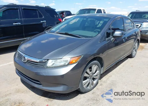 2012 Honda Civic Lx из США, поврежденный, VIN 2HGFB2F5XCH560709